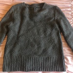 Oversized gray sweater